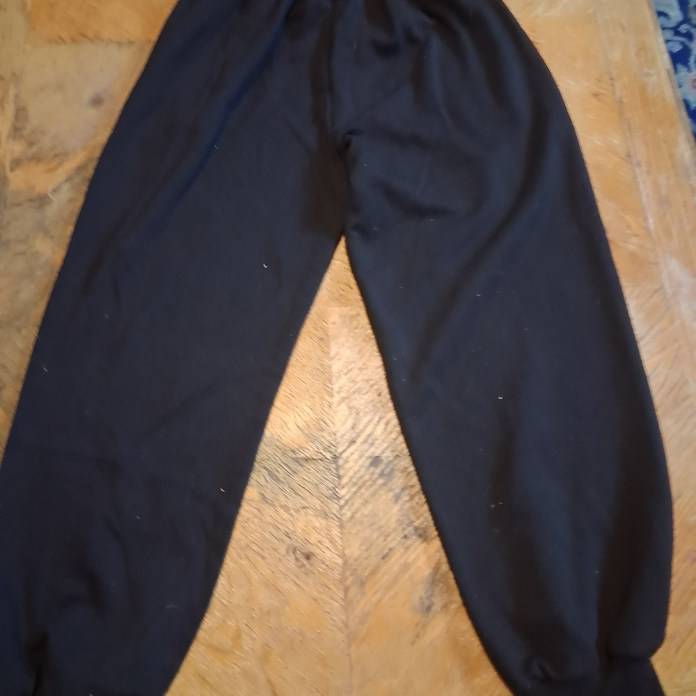 Kids Black Jogger Pants